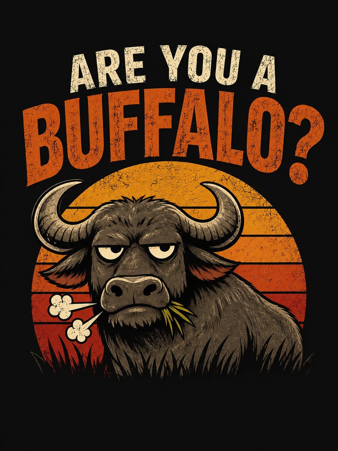 Are You A Buffalo? — Design (real)