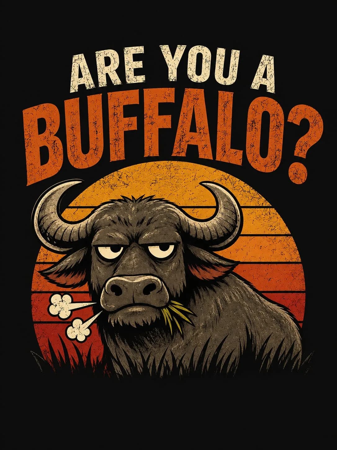 Are You A Buffalo? — Design (real)