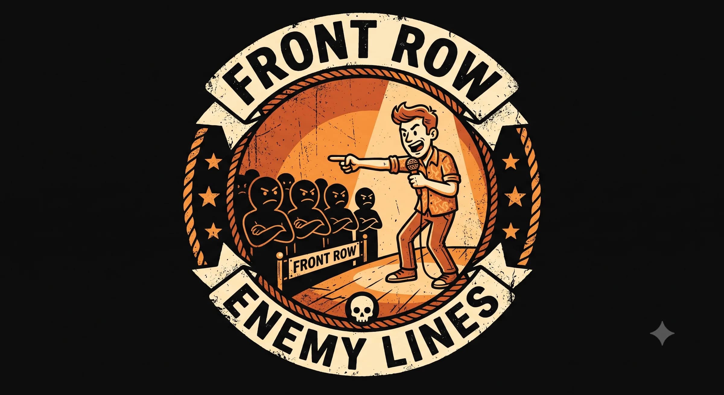 Front Row Enemy Lines — Design (real)
