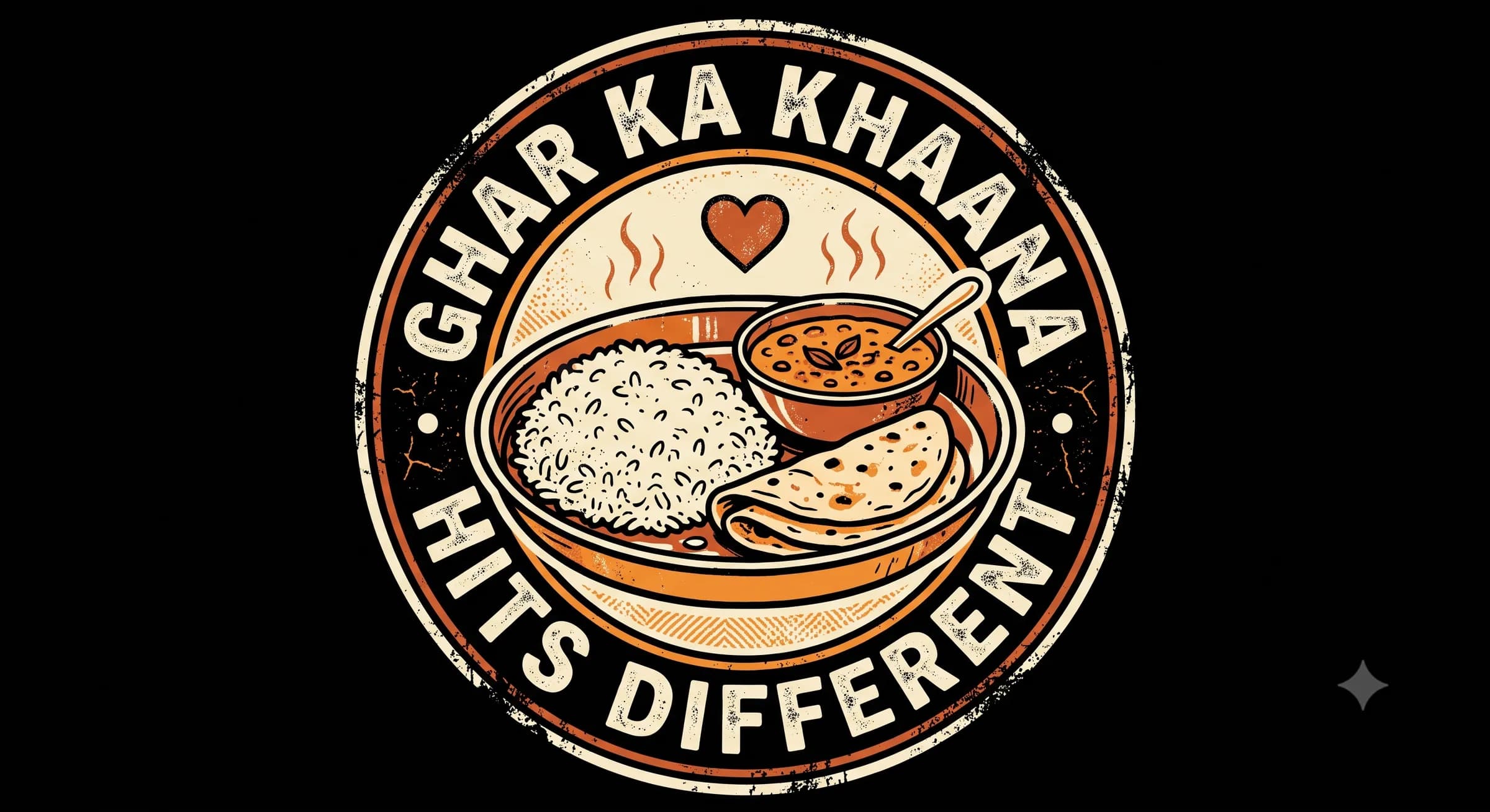 Ghar Ka Khaana Hits Different — Design (real)