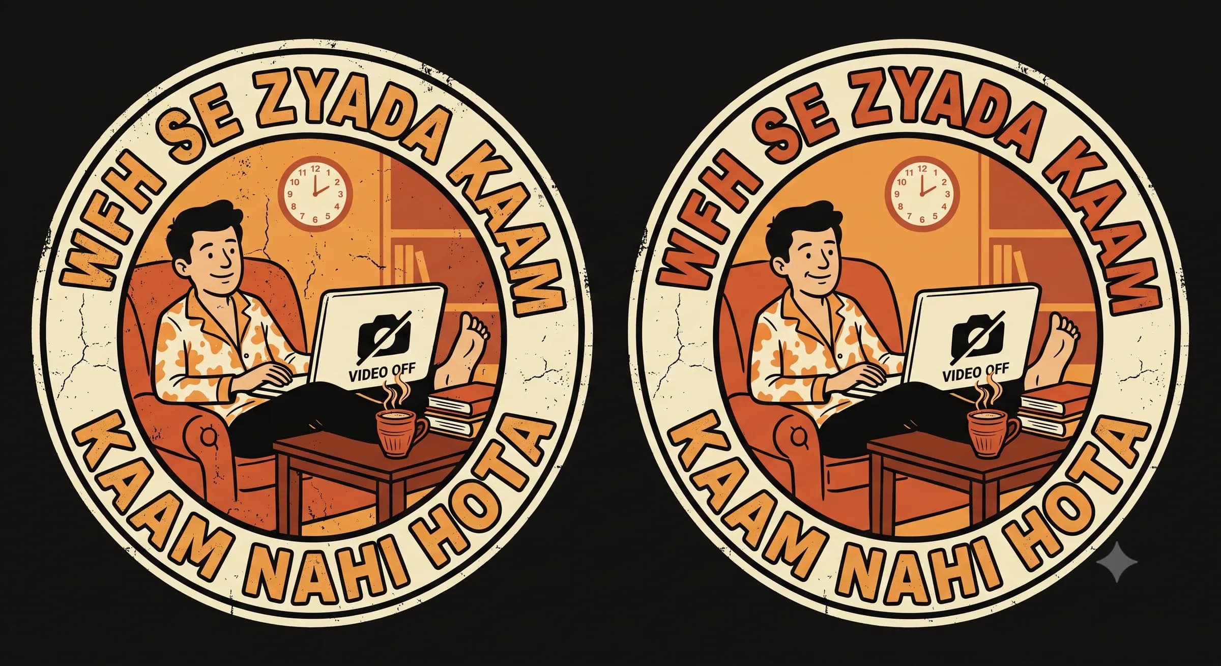 WFH Se Zyada Kaam Nahi Hota — Design (real)